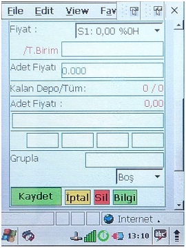 Ürün Kaydet